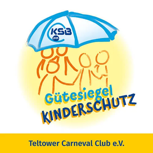 Gütesiegel Kinderschutz des Teltower Carneval Club